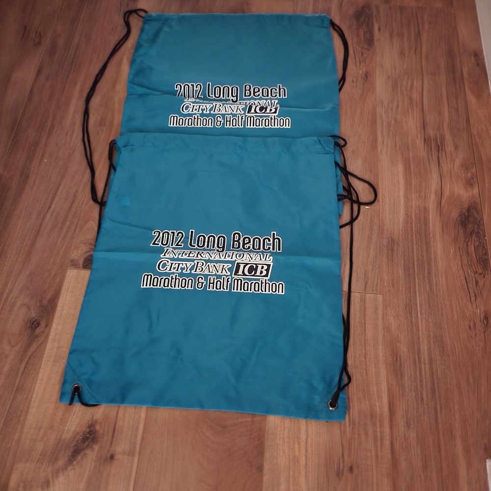 Drawstring Backpack Bulk Cinch Bag Nylon String B… - image 4